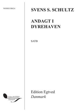 Svend S. Schultz: Andagt I Dyrehaven