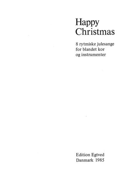 Happy Christmas