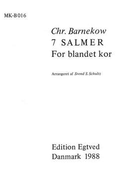 Christian Barnekow: 7 Salmer