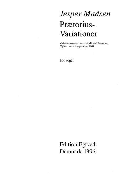 Jesper Madsen: Prætorius-Variationer