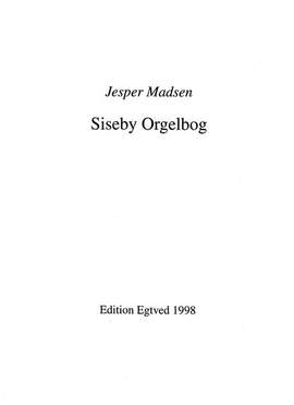Jesper Madsen: Siseby Orgelbog