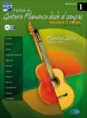 David Leiva Prados: Metodo De Guitarra Flamenca Desde El Compas Vol. 1