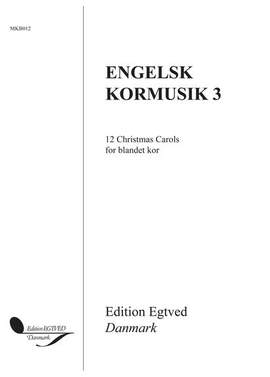 Ralph Vaughan Williams: 12 Christmas Carols for blandet kor