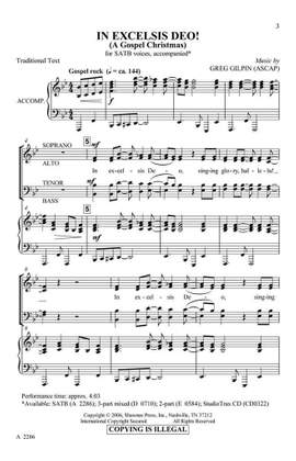 Greg Gilpin: In Excelsis Deo! (A Gospel Christmas)