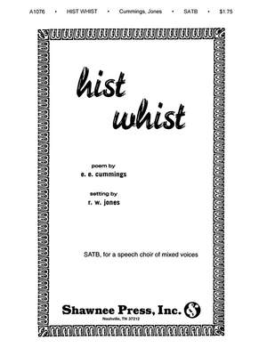 Robert William Jones: Hist Whist (Speech Choir and Percussion)