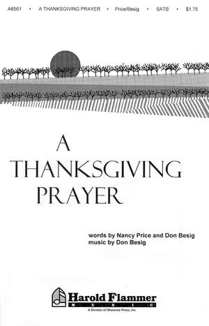 Don Besig: A Thanksgiving Prayer