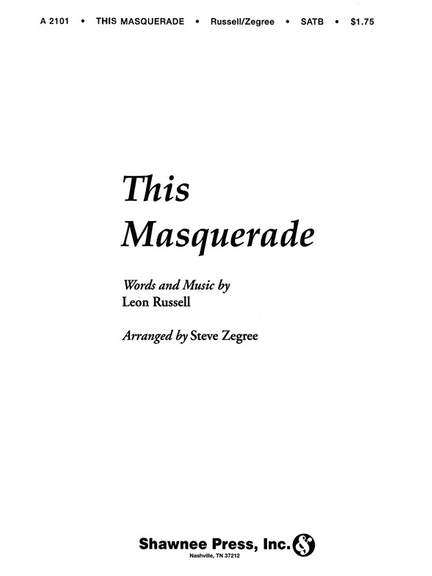 This Masquerade