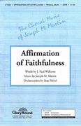 J. Paul Williams_Joseph M. Martin: Affirmation of Faithfulness