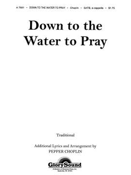 Pepper Choplin: Down to the Water to Pray