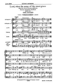 John Ritchie: Lord, When The Sense Of Thy Sweet Grace