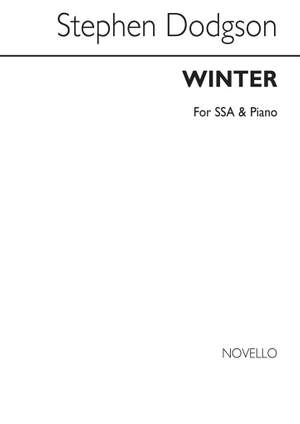 Dodgson, Stephen: Winter SSA & Piano Choral