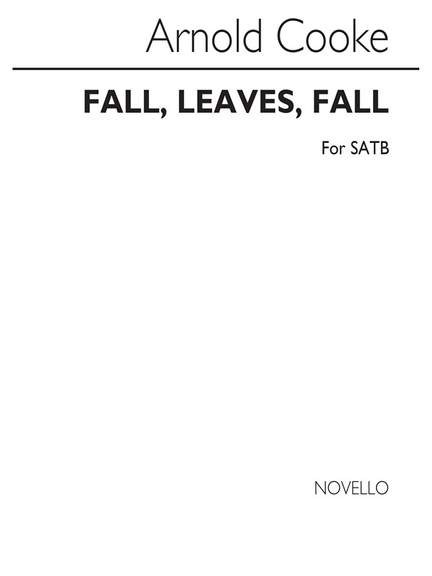 Arnold Cooke_Emily Bronte: Fall Leaves Fall
