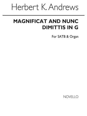 Herbert Kennedy Andrews: Magnificat And Nunc Dimittis In G