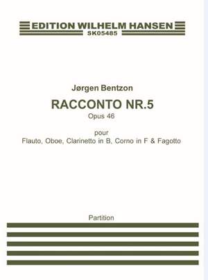 Jørgen Bentzon: Racconto Nr. 5, Op. 46