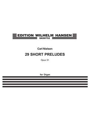 Carl Nielsen: 29 Short Preludes Op.51