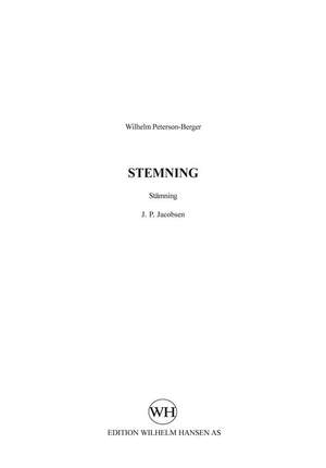 Wilhelm Peterson-Berger_J.P. Jacobsen: Stemning