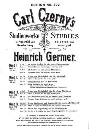 Carl Czerny: Czerny-Germer Etudes 3