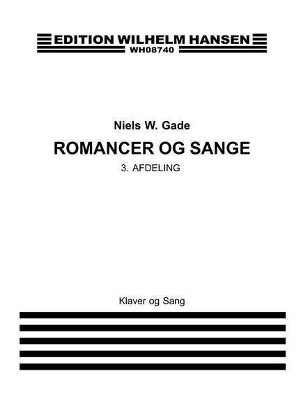 Romancer og Sange Bind 3