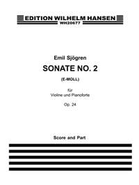 Emil Sjogren: Sonate No. 2 Op. 24 E-Minor