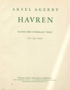 Jeppe Aakjær_Aksel Agerby: Aksel Agerby