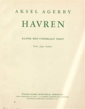 Jeppe Aakjær_Aksel Agerby: Aksel Agerby