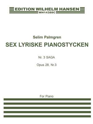 Selim Palmgren: Saga Op.28-3