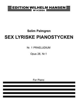 Selim Palmgren: Praeludium Op.28-1