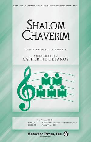 Delanoy: Shalom Chaverim 3-Part Mixed
