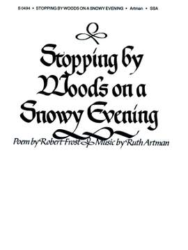 Stopping by Woods on a Snowy Evening