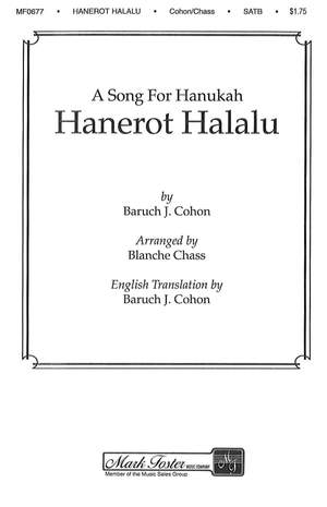 Baruch Cohon_Blanche Chass: Hanerot Halalu