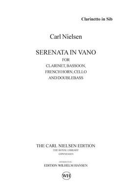 Carl Nielsen: Serenata In Vano