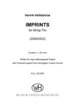 Henrik Hellstenius: Imprints Product Image
