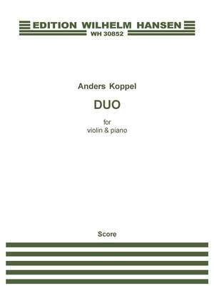 Anders Koppel: Duo For Violin And Piano
