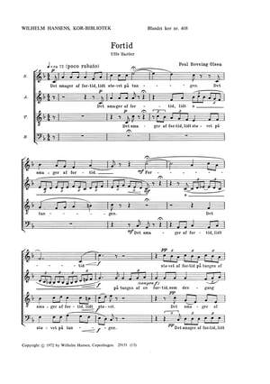 Poul Rovsing Olsen_Uffe Harder: Fortid Op. 71/1