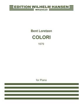 Lorentzen: Bent Colori Piano Book