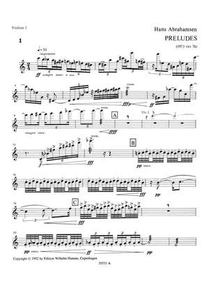 Hans Abrahamsen: String Quartet No.1 'Preludes 1-10'