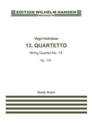 String Quartet No.13 Op.124