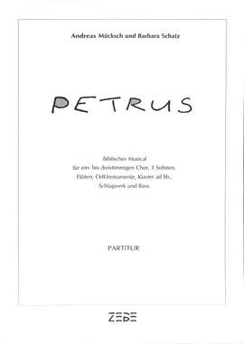 Andreas Mucksh Petrus Partitur SA Full Score