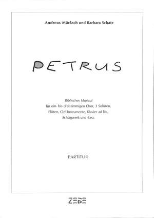Andreas Mucksh Petrus Partitur SA Full Score