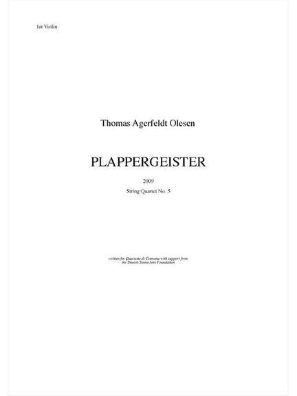 Plappergeister - String Quartet No. 5