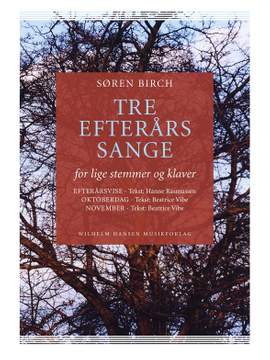 Tre Efterarssange