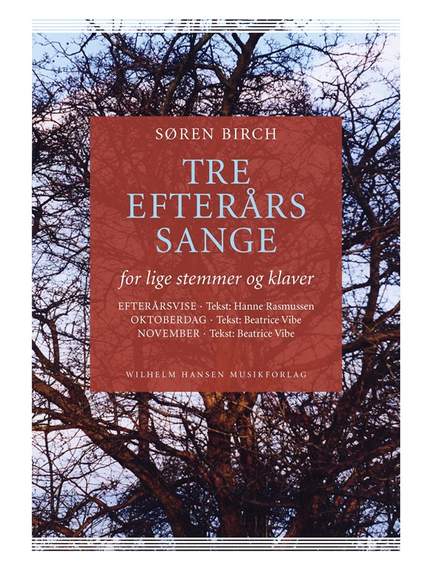 Tre Efterarssange