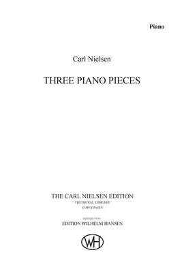 Carl Nielse: Three Piano Pieces Op.59