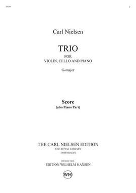 Carl Nielsen: Trio For Violin, Cello And Piano