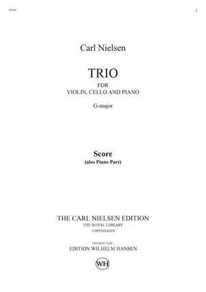 Carl Nielsen: Trio For Violin, Cello And Piano