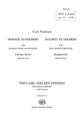 Carl Nielsen_Hans Hartvig Seedorff Pedersen: Homage to Holberg / Hyldest Til Holberg