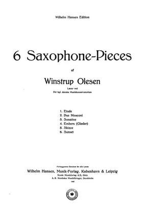 Ole Winstrup Olesen: 6 Saxophone Pieces Vol. 2