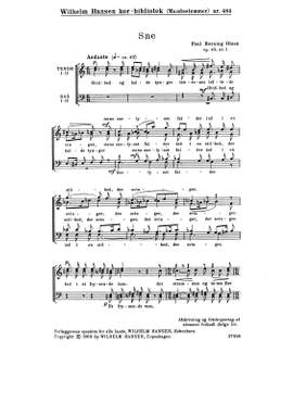 Poul Rovsing Olsen: Sne Op. 43/1