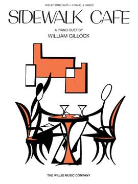 William Gillock: Sidewalk Cafe