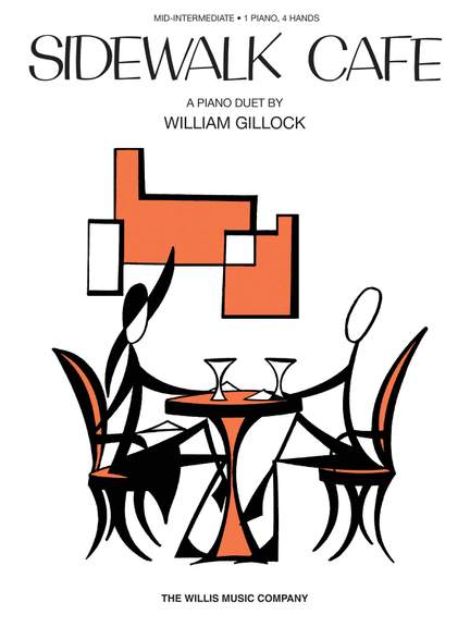William Gillock: Sidewalk Cafe